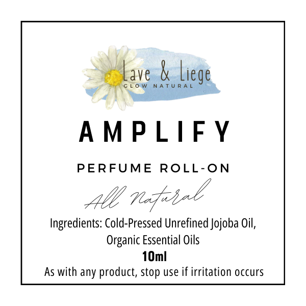 All Natural Perfume Roll-On - Amplify