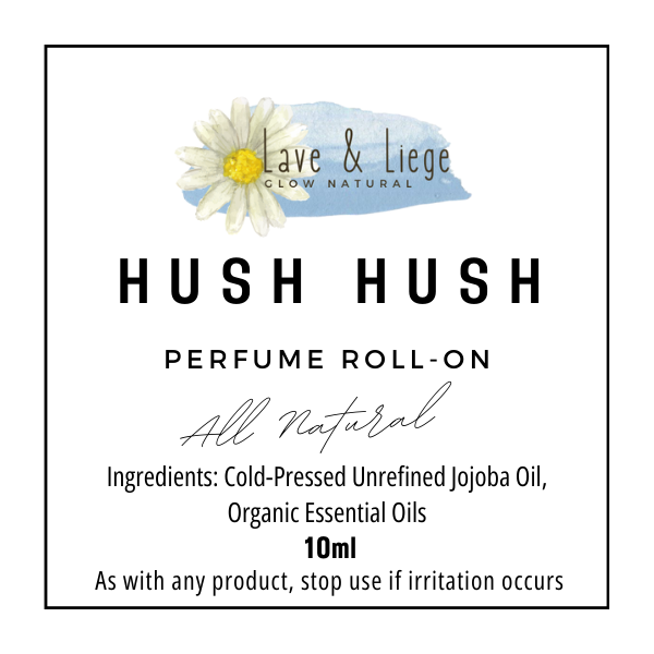 All Natural Perfume Roll-On - Hush Hush