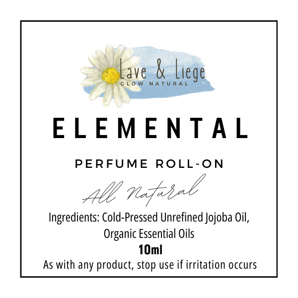 All Natural Perfume Roll-On - Elemental